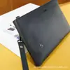 Wanbaojia Cartera Sencilla de Cuero de Vaca para Hombre para Viajes de Negocios con Caja de Regalo Cuero Genuino Casual de Negocios