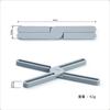 En stock suministro directo creativo grado alimenticio resistente a altas temperaturas cruz silicona salvamanteles engrosado plegable a prueba de calor antideslizante salvamanteles mantel individual