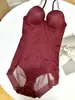 Body Moldeador para Mujer con Sujetador Acolchado y Tirantes Ajustables