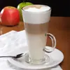 Copo de Café Irlandês Novo Espessado Copo de Café Vidro Suco Criativo Chá Aromatizado Mousse Latte Taça
