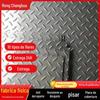 201 aço inoxidável em relevo placa antiderrapante lentilhas em forma de T quatro fileiras de pontos de salgueiro Placa de padrão fino plano original japonês 304