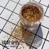 0,3-1,0mm Misturado em Frasco Pó Burst para Nail Art a Laser Lantejoulas Gomas Gold Powder Scarlet Powder Material diy