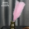Cacho de flores secas artificiais de junco de camada dupla, junco pampas, grama de junco, decoração de casamento, capim rabo de cachorro, móveis para casa