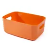 Caja de almacenamiento japonesa para artículos diversos, caja de plástico para escritorio, caja de almacenamiento para cosméticos, caja de almacenamiento para cocina, cesta para guardar bocadillos.