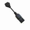 Adaptador de diagnóstico OBD para 8 pinos adequado para cabo de motocicleta ATV veículo todo-o-terreno Polaris