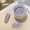 Arte de unhas glitter brilhante pó de opala aurora fantasia glitter disco glitter ajustável olho de gato gel decoração de unhas DIY