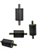 Coluna Amortecedora de Parafuso de Borracha, Almofada Amortecedora Resistente a Choques, Parafuso Borrifador Antideformação, Amortecedor, Diâmetro do Parafuso M6Mm
