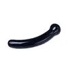 Bastão de massagem de obsidiana de cristal natural transfronteiriço caneta pontual bastão de massagem varinha vulva gema pênis pênis feminino