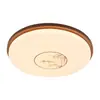Lámpara de Techo para Dormitorio Estilo Chino Nuevo Daguan Garden, Estética Dinastía Song, Color Madera de Nogal, Dormitorio Estudio, Luminaria para Cuidado de los Ojos L271