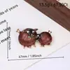 Colección de Año Nuevo 2026: Broche de Cordero del Zodiaco Dorado, un pasador elegante y con estilo para mujer, perfecto como accesorio o regalo de Año Nuevo