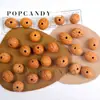 Acessórios para Joias DIY Contas de Caroço de Fruta Natural Pulseira de Contas Artesanal Acessórios para Colar Brincos Contas Soltas de Semente de Desejo