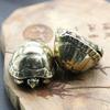 Latón Retro Sólido Tortuga Adorno de Escritorio Creativo Caparazón de Tortuga Escritorio de Oficina Atraer Riqueza y Tesoro Decoración Puesto Pequeña Mercancía