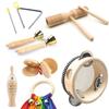 Materiales didácticos Montessori Instrumentos musicales para niños Campana Orff Instrumentos musicales de madera Juguetes para la primera infancia Materiales didácticos de música