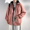Jovem 5 Moda 303 Tops 2025 Soltas Jaquetas Masculinas Com Capuz Masculinas Bonitas Tendência Jovem Novo Preto