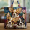 2026 Nueva Serie Transfronteriza de Cachorros Estampado Digital Bolso de Hombro Acolchado de Moda