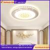 Lâmpada de teto LED personalizada, lâmpada redonda do quarto, decoração de casa inteligente, iluminação, lâmpada moderna da sala de estar, varanda do quarto, lâmpada suspensa