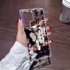 Capa de celular estilo chinês com pintura a tinta em caligrafia cursiva, estilo cool e antigo, adequada para Samsung S25 Ultra, capa transparente magnética