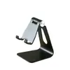 Suporte de Celular de Liga de Alumínio Dobrável Único Suporte Universal de Mesa para Celular e Tablet logo Suporte Preguiçoso de Metal