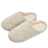 Chinelo de Linho Silencioso para Casa Masculino Interior Antiderrapante Solado Macio Silencioso Chinelos de Casal Chinelos de Algodão de Alta Qualidade para Todas as Estações