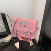 Bolsa Pequena Retrô Feminina 2026 Primavera Novo Estilo Casual Simples Moda Bolsa de Ombro Design Nicho Bolsa Transversal