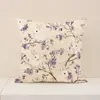 Almohada de Pascua de Amazon Funda de Almohada con Estampado de Conejo Floral Cojín para Decoración del Hogar Funda de Almohada de Lino