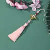 Abanico de Panda de 8 cm con Borla Estilo Chino Hanfu Qipao Broche Accesorios de Ropa Estilo Antiguo Colgante con Borla Venta al por Mayor