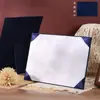 Cubierta de Certificado de Honor de Mesa de una Sola Página A4 Perlada, Carta de Nombramiento, Carta de Autorización, Regalo de Graduación, Páginas Interiores y Marco Exterior