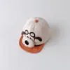 Chapéu de Verão Ins Estilo Coreano para Crianças, Tela Respirável com Proteção Solar, Boné com Aba para Meninos e Meninas, Boné de Baseball Fofo