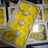 Flores Eternas, Rosas Multicores, Materiais de Flores Preservadas Feitos à Mão, Cabeças de Flores de Rosa Grau B, Flores Eternas Floyd, Materiais para DIY