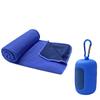 Toalla deportiva portátil con sensación de frío, absorbente de sudor, de secado rápido, para fitness, correr, montañismo al aire libre, viajes, muñequera para limpiar el sudor, toalla de hielo
