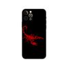 Adecuado para funda de teléfono de escorpión oscuro de marca de moda personalizada para iPhone 15