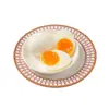 Huevos Pasados por Agua Ricos en Selenio 40g, Huevos Pasados por Agua Listos para Comer, Huevos Duros Cocidos por 7 Minutos, Huevos Desayuno Nutritivos Instantáneos, Empaquetados Individualmente