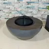 Nuevo Estufa de Barbacoa de Carbón Juego de Té Mesa Integrada Rural Calefacción Exterior de Patio Mesa de Café para el Hogar
