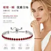 Pulseira Colorida Estilo Transfronteiriço Europeu e Americano para Mulheres Moda Simples Design Cravejado com Strass Dourado Prateado Múltiplos Estilos Disponíveis Venda por Atacado de Joias