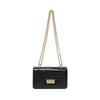 2025 Nueva Moda con Texto Estilo Occidental de Primavera Charol Cadena Brillante Casual Hombro Cruzado Moda Bolso Cuadrado Pequeño