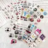 Grupo de Chicos K-Pop Riize Calcomanías para Uñas de Apoyo al Regreso con Forma de Silla Adhesivas Impermeables Calcomanías para Teléfono en Stock