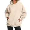 Sudadera con capucha para mujer Amazon Europea y Americana Transfronteriza 2024 Casual con Bolsillo Parte Superior Holgada Pulóver
