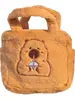 Bolso Bandolera Capibala Lindo Versátil Bolso de Mano Femenino Dibujos Animados Estudiante Mochila Pequeña Bolso de Hombro Portátil Billetera