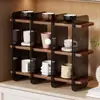 Estante de Almacenamiento para Tazas Acrílico Soporte de Escritorio para Tazas Mesa de Comedor Encimera Lujo de Alta Gama Accesible Estante de Exhibición para Tazas de Agua Juego de Té