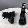 Botas Martin de moda para mujer, nueva colección Otoño/Invierno 2026, estilo británico, modernas y versátiles, con suela gruesa, elegantes y forradas para abrigar, botines para mujer