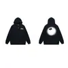 Sudadera con cremallera estilo europeo y americano transfronteriza con estampado de letras, número 8 negro, sudadera con cremallera casual unisex Stu