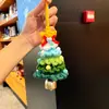 Presentes Criativos de Natal, Estrelas Coloridas de Lã Crochê à Mão, Enfeites Pequenos Decorativos para Árvore de Natal e Carro para Melhorar a Atmosfera