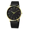 Venta caliente en AliExpress reloj de pulsera de malla fina estilo coreano simple y moderno para hombre reloj de cuarzo personalizado ventas directas de fábrica