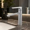 Grifos para lavabo de acero inoxidable al por mayor transfronterizos, grifos para fregadero engrosados, para exportación, proyectos de construcción y uso doméstico, incluyendo grifos de agua fría y caliente
