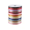 Cinta de Poliéster de Color Sólido de 1 cm, 80 Yardas, Cinta para Ramo de Flores, Decoración Floral Hecha a Mano, Lazo para Pastel de Flores