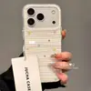 Adecuado para funda de teléfono móvil Apple 17Promax, Nuevo modelo moderno y de moda 14Por Dibujos Animados Líneas Anticaídas, Estrellas y Osos