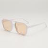 Oleo New Double Beam Grande Armação Quadrada Óculos de Sol Femininos High-end Seaside Caminhada Sunshade Óculos de Sol