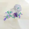 Broche de Camelia Vintage Estilo Francés, Lujo Ligero y Sensación de Alta Gama, Accesorio para Traje y Abrigo, Pin de Alta Gama Moderno y Versátil