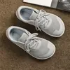 Zapatos de punta ancha para hombre sin cordones transfronterizos, talla grande 48, zapatos de verano transpirables para hombre, talla 47 para pies anchos y pies grandes, zapatillas deportivas casuales para mujer, negro