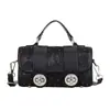 Bolsa Pequena Feminina Exquisita e Moderna para Viagem, Nova Bolsa Transversal Versátil de Outono e Inverno, Bolsa de Mão Quadrada Pequena da Moda e Popular Mais Vendida